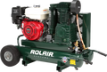 Rolair 8422HK30 Air Compressor Wheeled 9 Gal. Gas 9 HP Honda GX270 Engine Two Stage Pump New