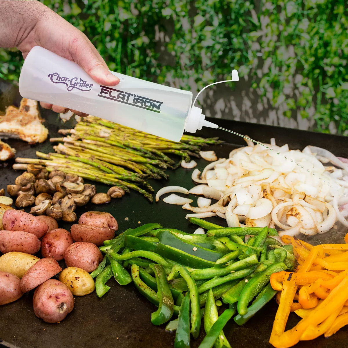 Char-Griller Flat Iron‚ Griddle Starter Kit