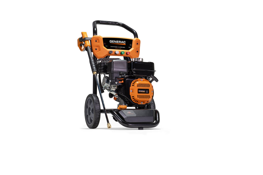 Generac 8909 Pressure Washer 3100 PSI 2.5 GPM Residential Gas New