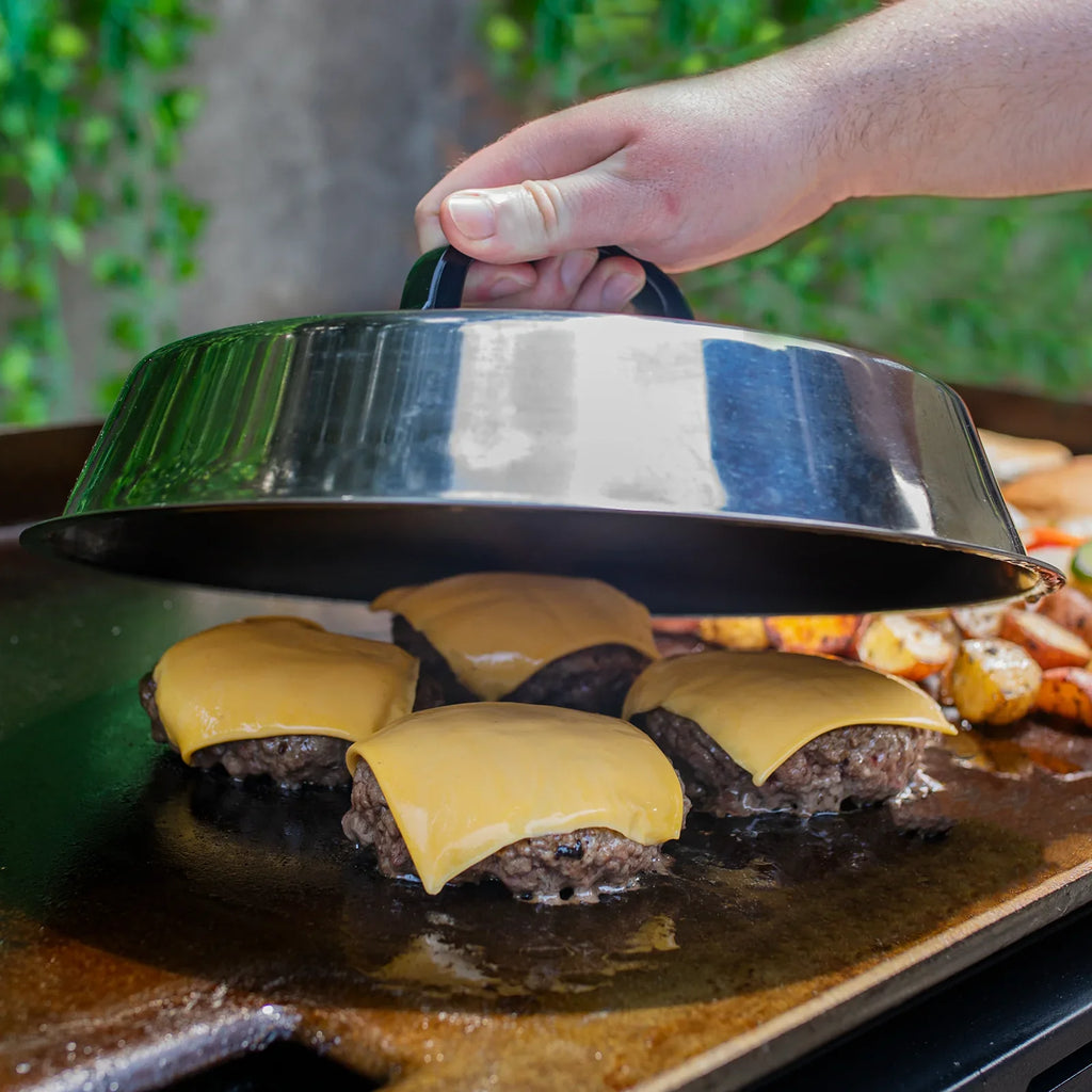 Char-Griller Flat Iron‚ 12 Melting Dome / Basting Cover