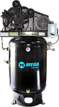 Mega Compressor MP-10120V3-U Air Compressor 120 Gallon 10 HP 175 PSI 208/230V 3 Phase Electric Start New