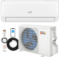Costway 9100 BTU 20.5 SEER2 WiFi Mini Split AC Alexa 115V 361748952 New