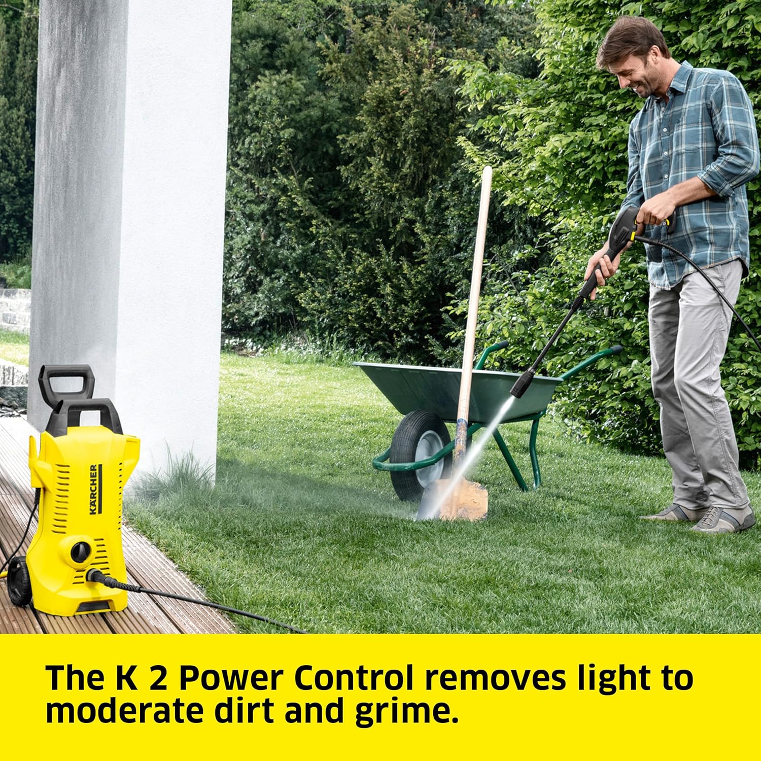 Karcher K2 Power Control Pressure Washer 1700 PSI 1.4 GPM 120V Car & Home Kit New
