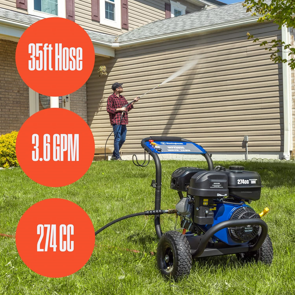 Westinghouse WPX3800 Pressure Washer 3800 PSI 3.6 GPM Gas New