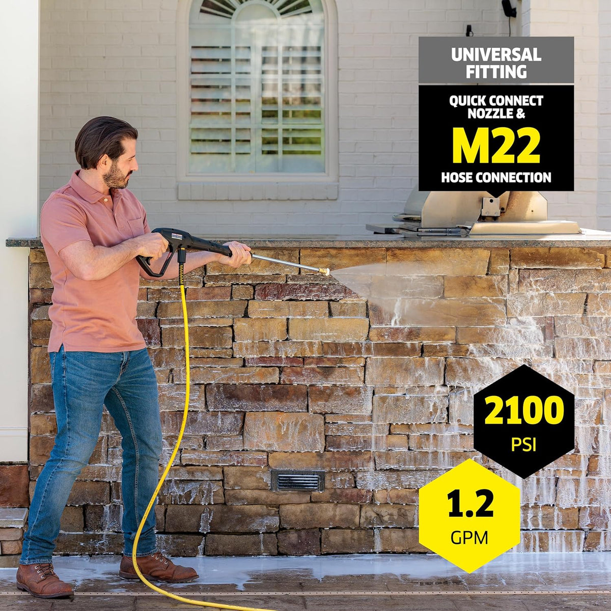 Karcher K2100PS Electric Pressure Washer 2100 PSI 1.2 GPM 120V New