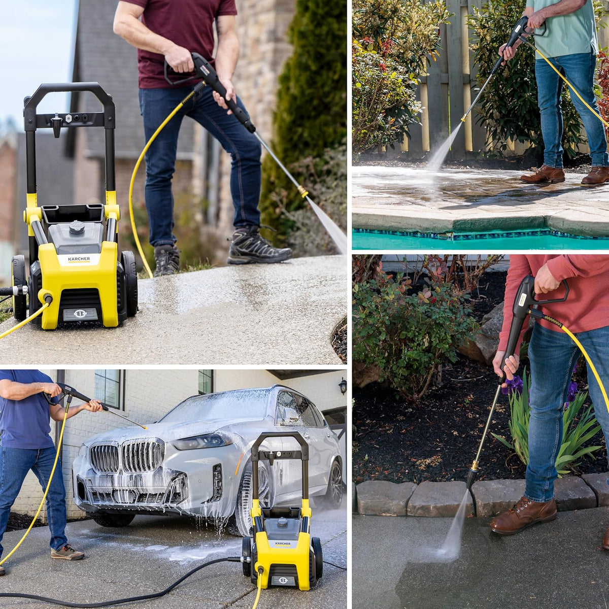 Karcher K2100PS Electric Pressure Washer 2100 PSI 1.2 GPM 120V New
