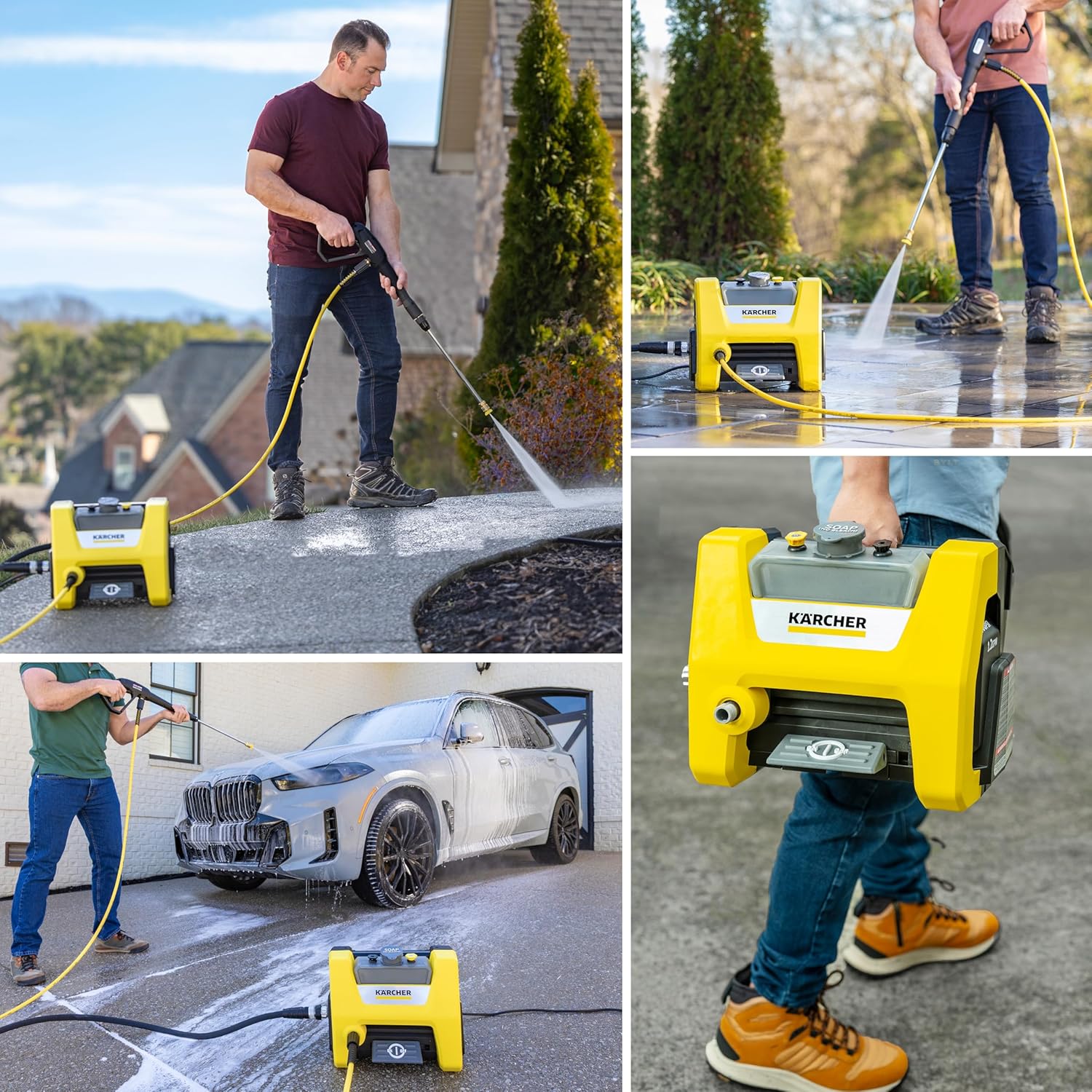 Karcher K1800PS Cube Electric Pressure Washer 1800 PSI 1.2 GPM 120V New