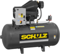 Schulz Audaz MCSV Air Compressor 5 HP 80 gal. 2-Stage 230V 1-Phase Horizontal 932.9372-0 New