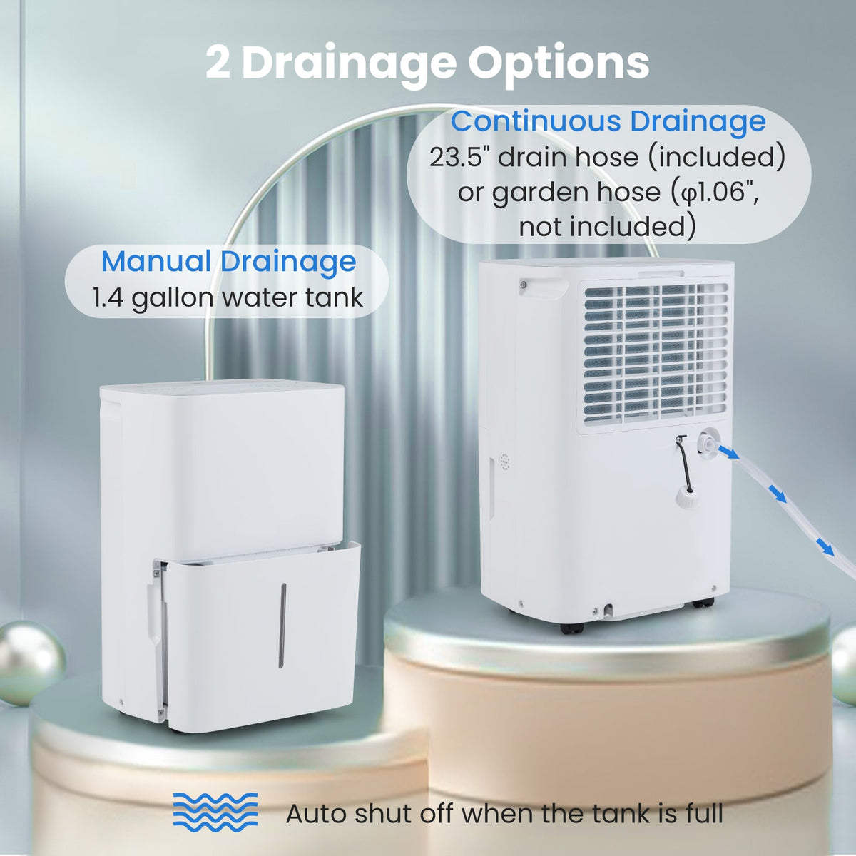 Costway 94.5 Pint Dehumidifier w/ 24H Timer LED Display 639821754 New