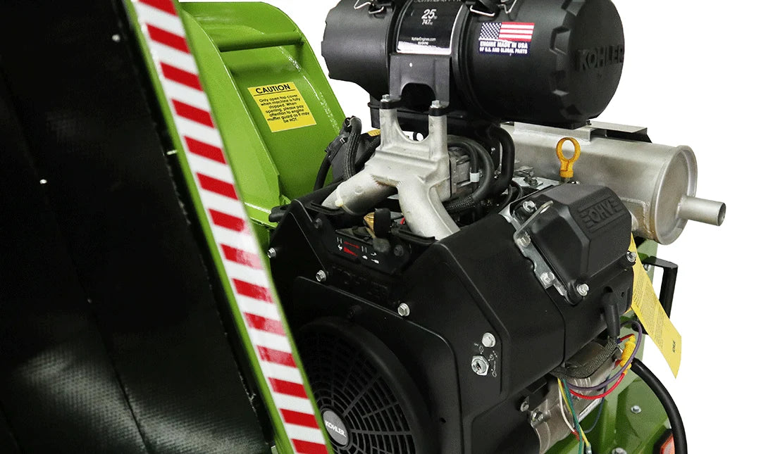 YARDBEAST 6525 747cc 25HP Kohler CH742 Engine 6.5" Commercial Wood Chipper Shredder New