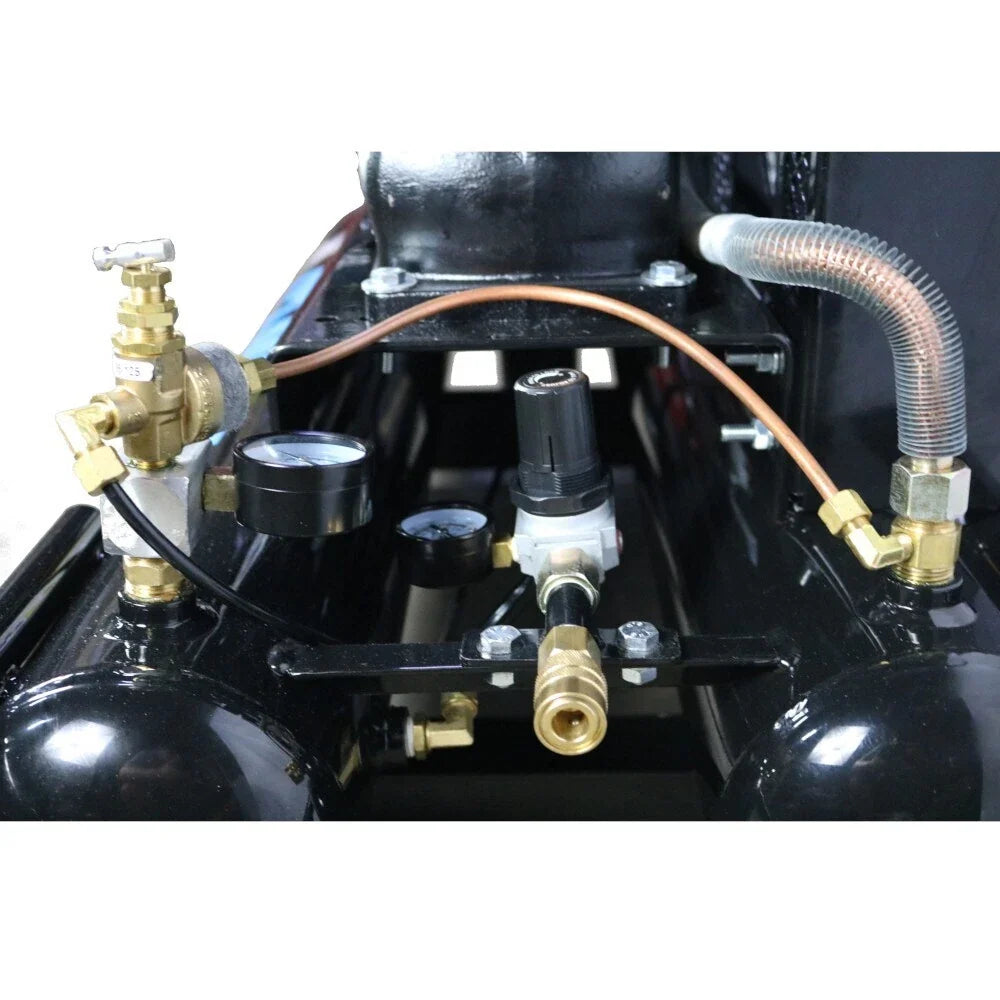 Mega Compressor MP-6510GBS Air Compressor Twin Tank 10 Gallon 6.5 HP 150 PSI Briggs & Stratton New