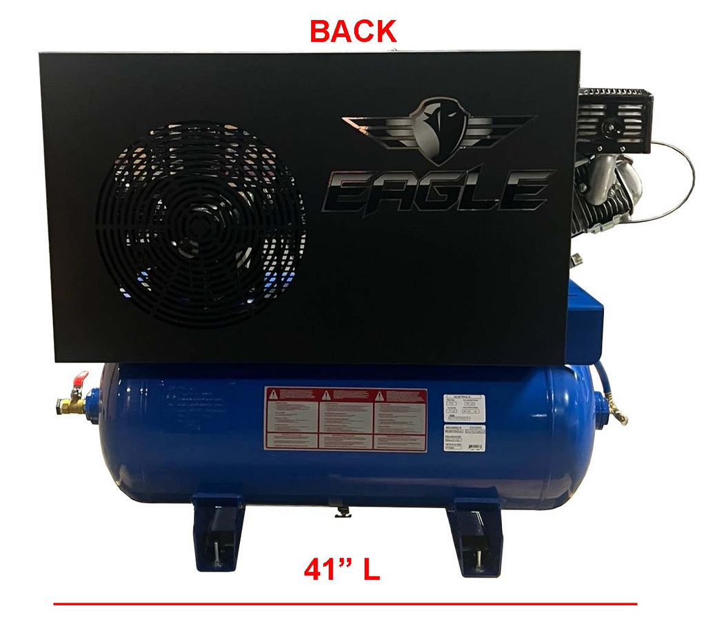 Eagle Truck Mount Air Compressor 150 PSI 30 Gal. 18.5 CFM 9 HP Honda GX270 Electric Start 9G30TRKE-H New