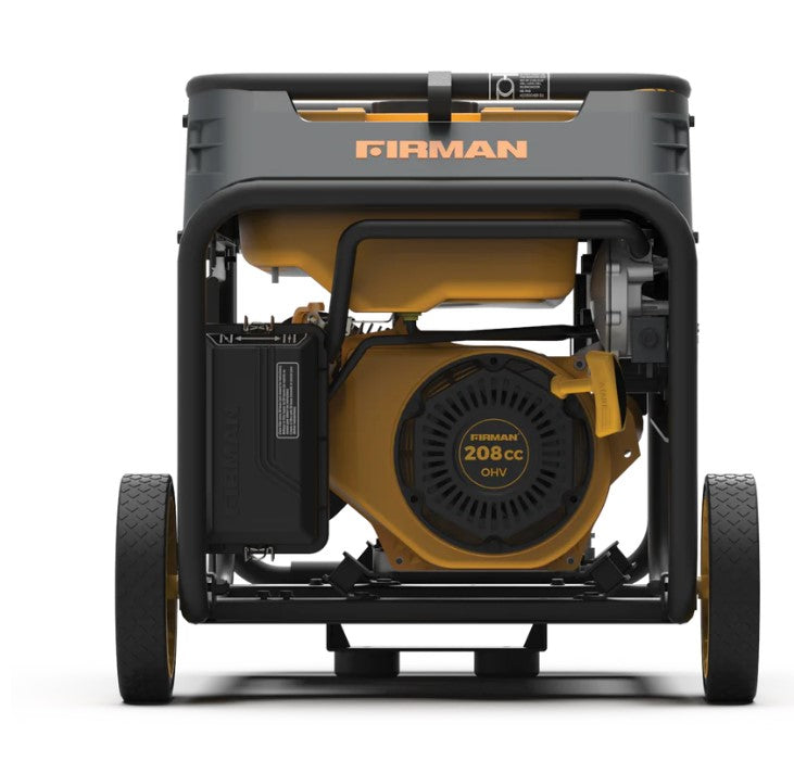 Firman H03652 Portable Generator 3650/4550 Watt 30 Amp 120V Dual Fuel Recoil Start New