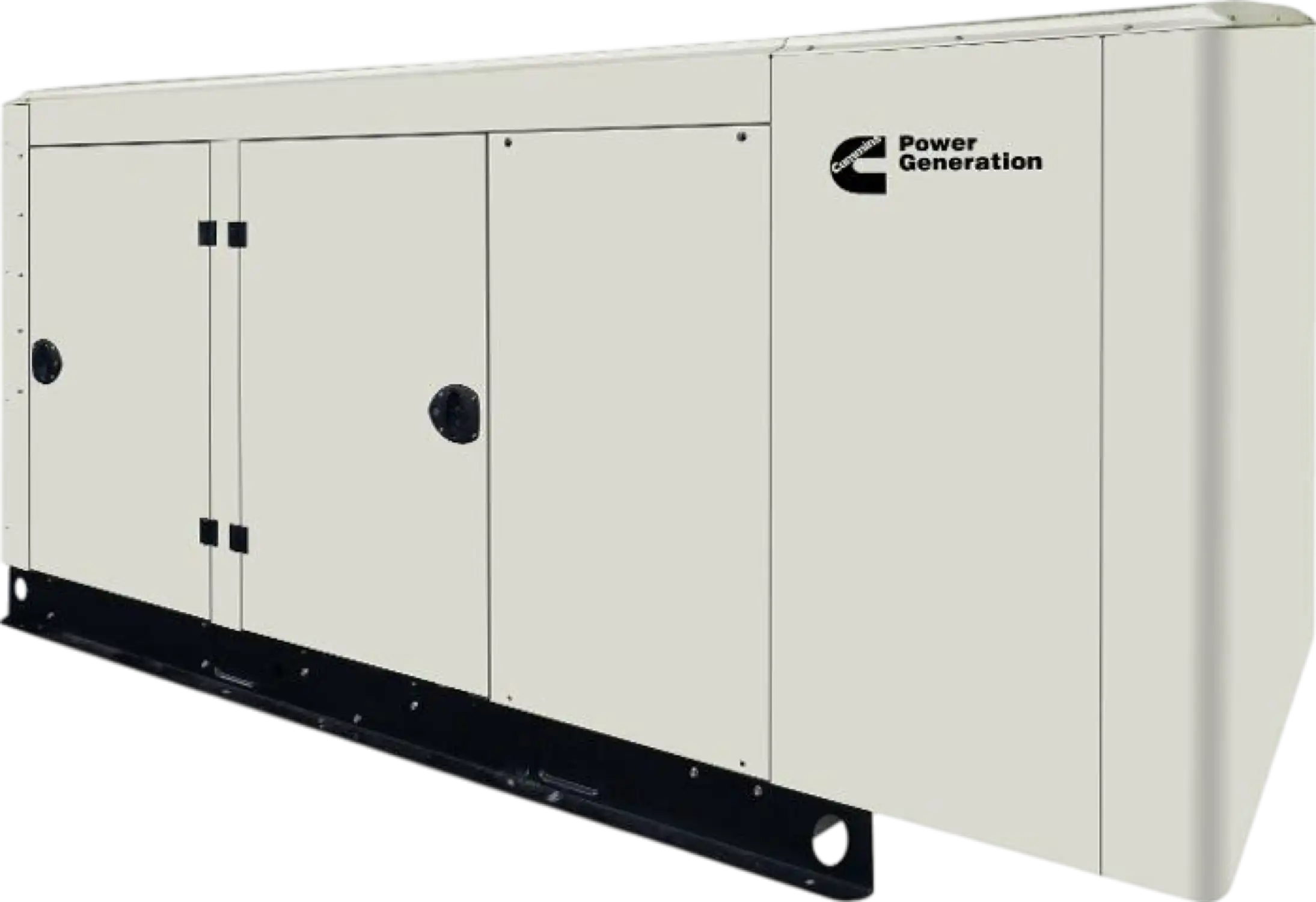 Cummins RS50 50kw Power Quiet Connect™ Series Liquid Cooled 3-Phase 277/480V Standby Generator LP/NG A054F647 New