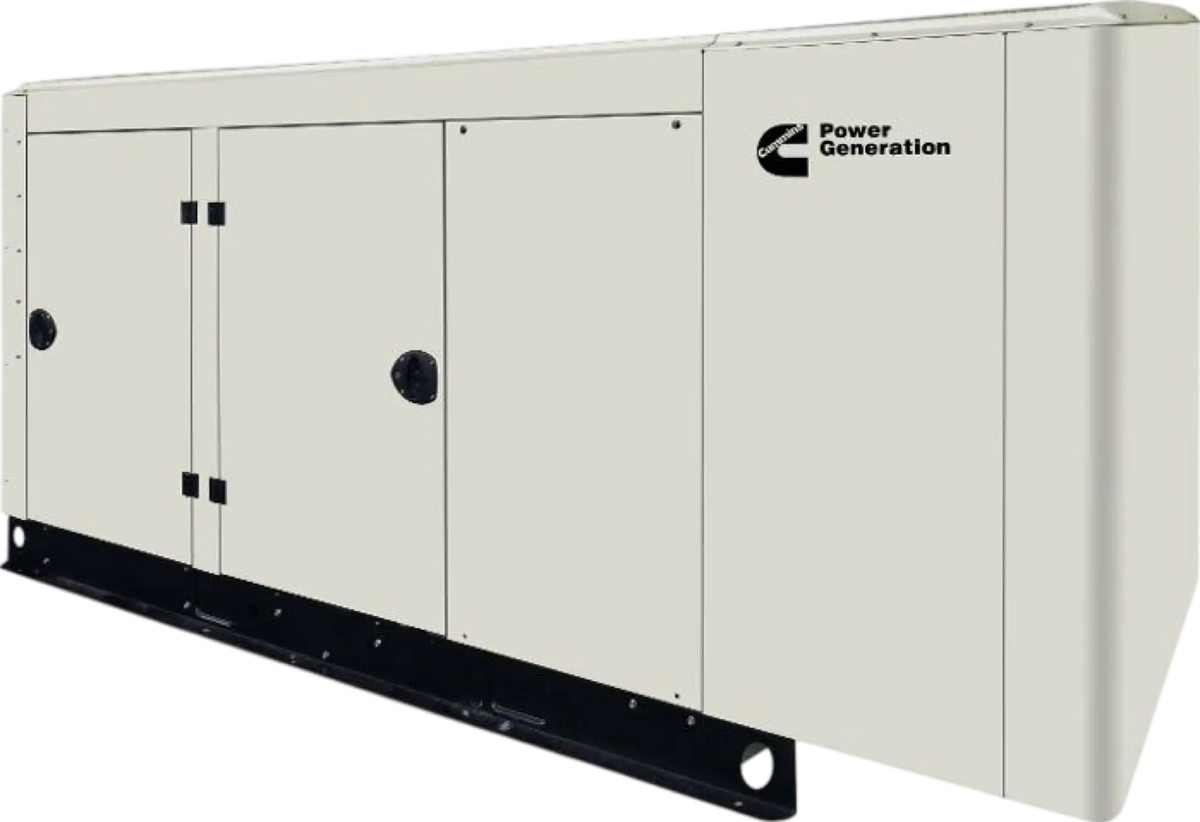 Cummins RS100 100kw Power Quiet Connect™ Series Liquid Cooled Single Phase 120/240V Standby Generator LP/NG A054F867 New