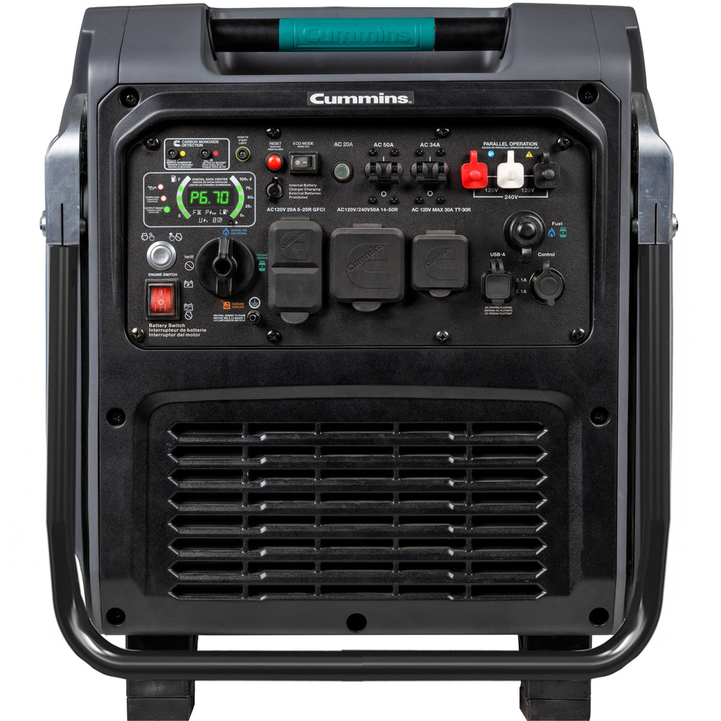 Cummins Onan P11000iTF 9000W/11000W Generator Tri-Fuel Gas Liquid Propane Natural Gas 50A Inverter CO Detect Remote Start New