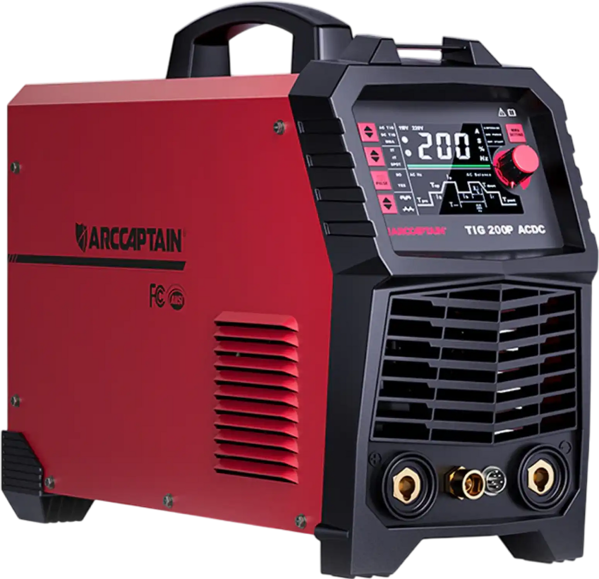 Arccaptain TIG200P Aluminum Welder AC/DC Pulse TIG Multi Process 110V/220V New