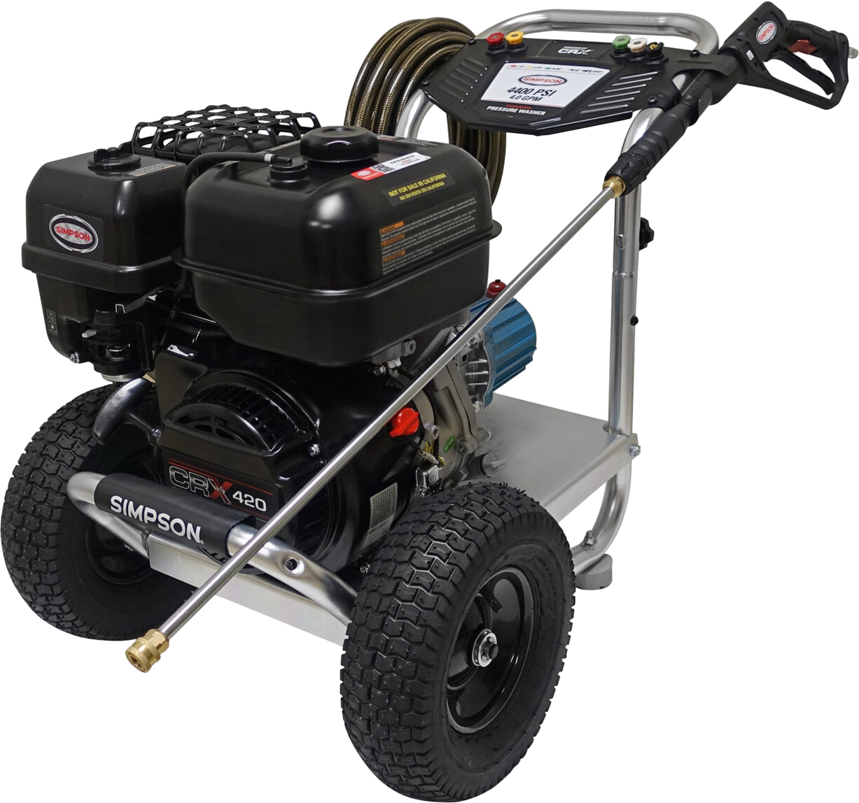 Simpson ALH4440 Gas Pressure Washer 4400 PSI 4 GPM with CRX 420 Engine New