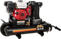 Mi-T-M Air Compressor 8 Gallon Single-Stage Gas 196cc Honda GX200 Electric Start AM1-PH65-08ME New
