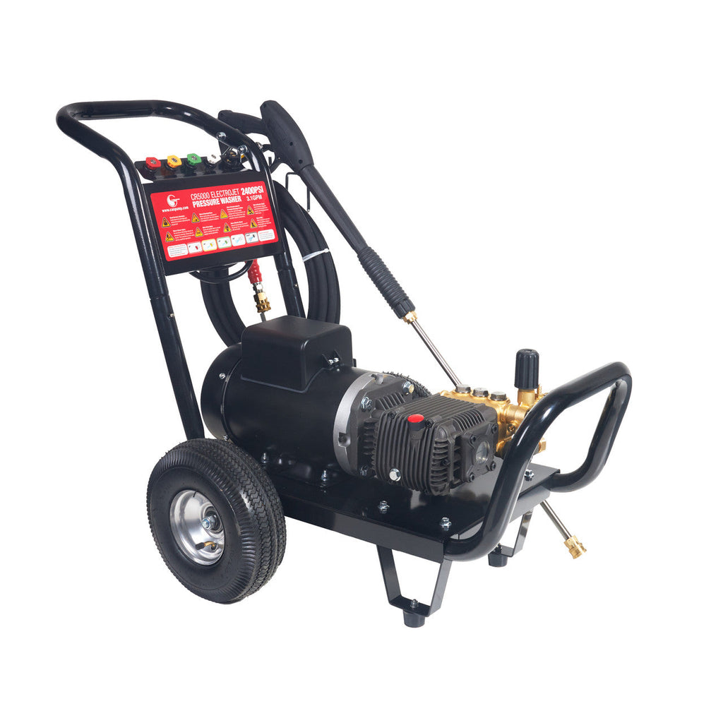 Canpump CR5000 Electric Pressure Washer 2500 PSI 2.9 GPM 5HP 240V Total Stop System New