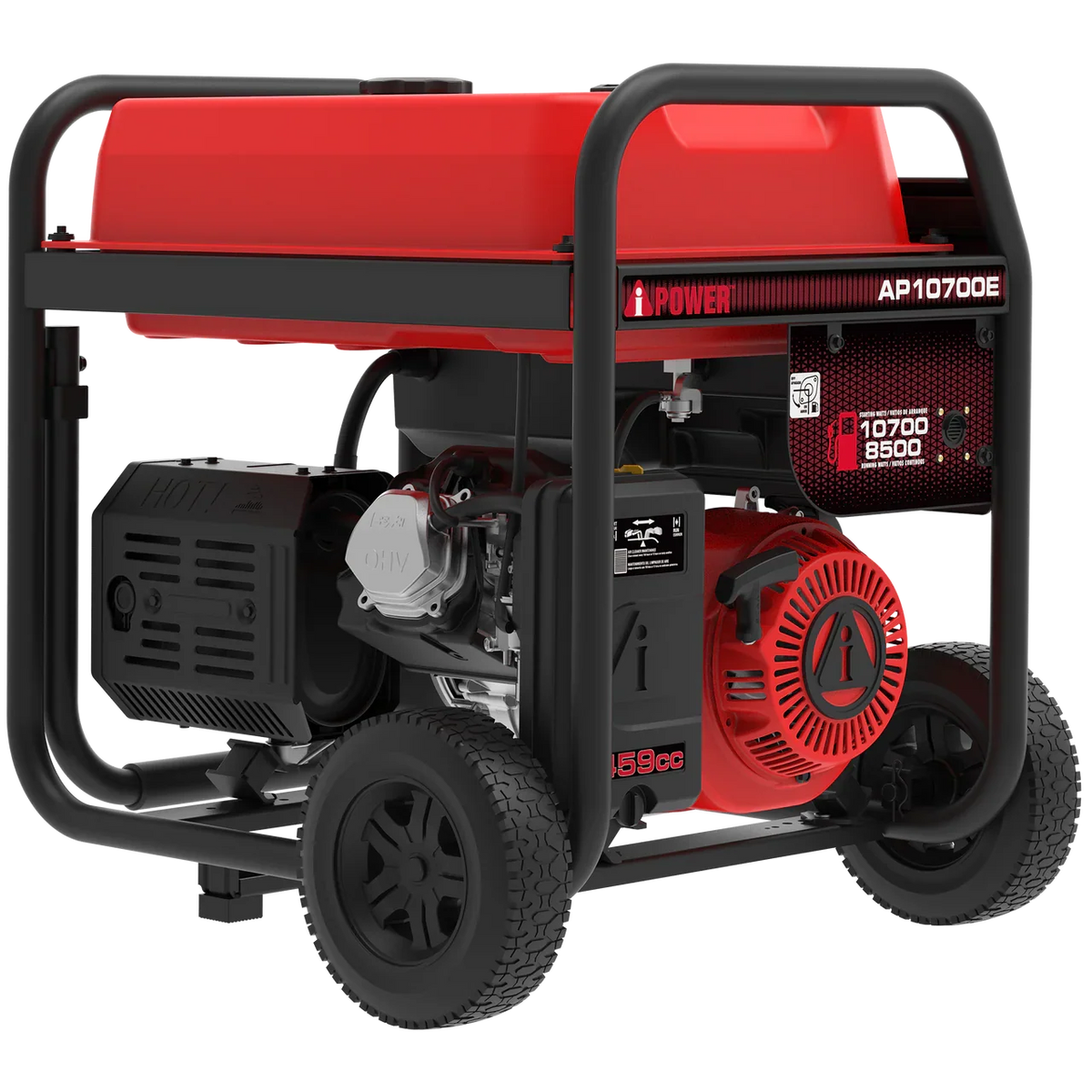 A-iPower AP10700E 8500W/10700W Generator Gas CO Sensor Electric Start New