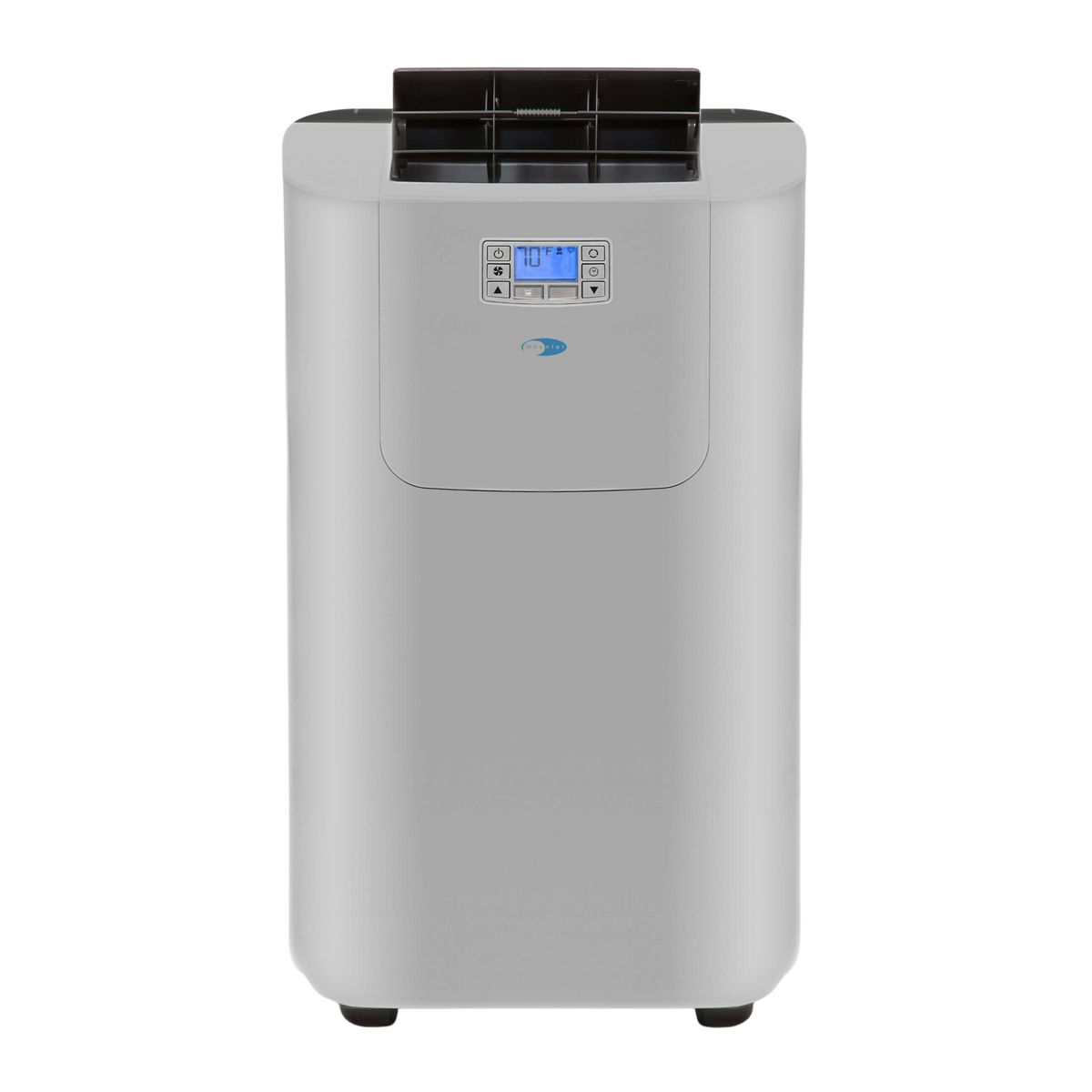 Whynter ARC-122DHP 12,000 BTU Elite Dual Hose Portable Air Conditioner Heater and Dehumidifier  Silver New