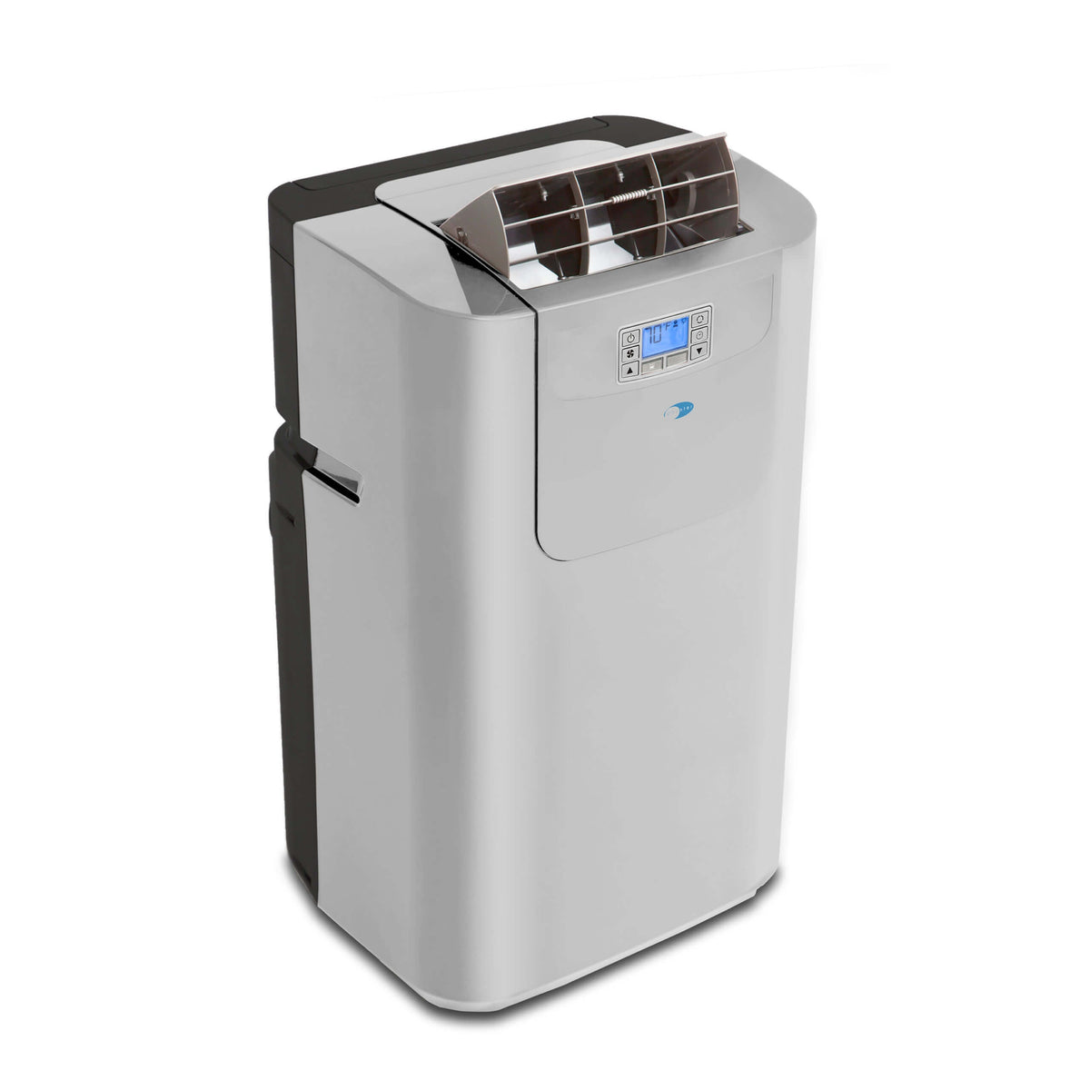 Whynter ARC-122DHP 12,000 BTU Elite Dual Hose Portable Air Conditioner Heater and Dehumidifier  Silver New