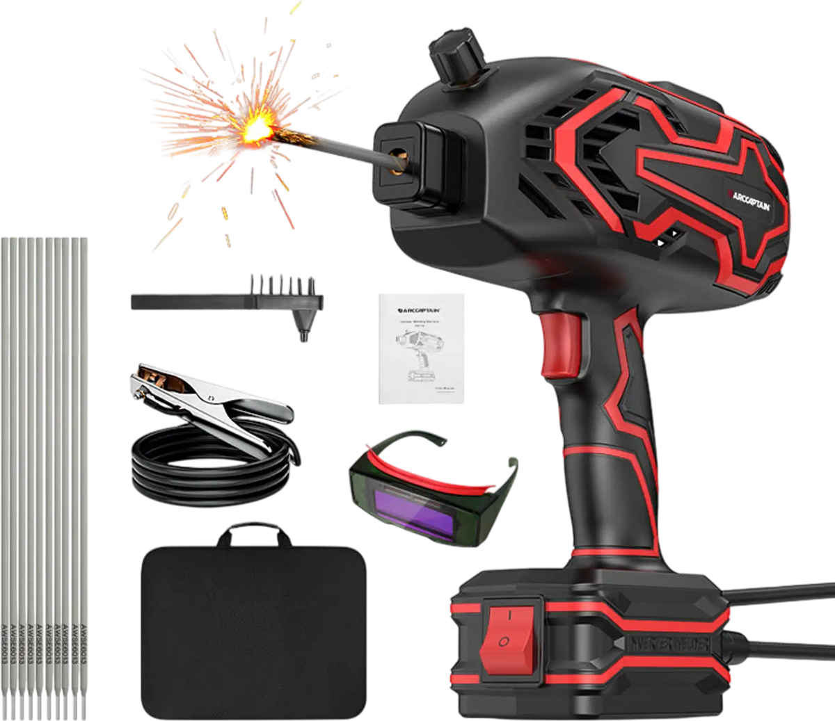 Arccaptain ARC140D Handheld Stick Welder 140A Portable 110V New