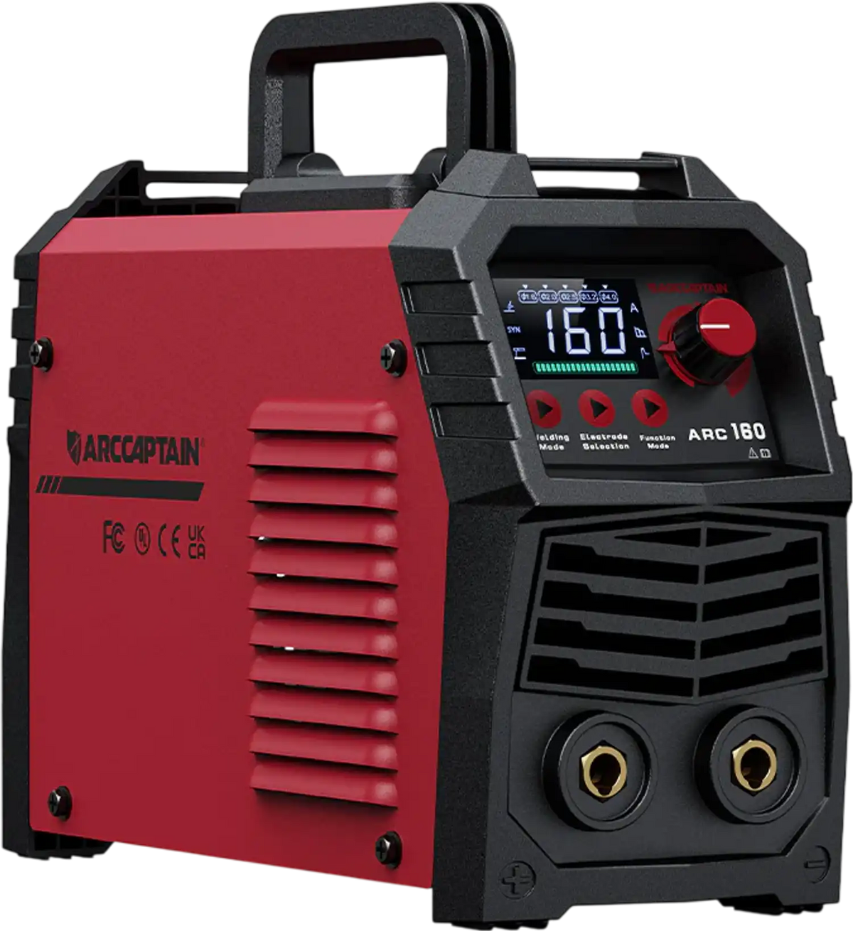 Arccaptain ARC160 Stick Welder 160A Synergic IGBT Inverter 110/220V New