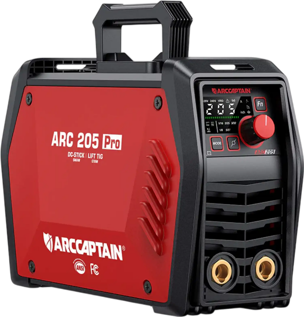 Arccaptain ARC205 Pro Stick Welder Dual Voltage IGBT Inverter SYN App Control New