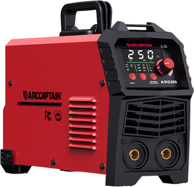 Arccaptain ARC250 Synergic Stick Welder with Lift TIG 250A IGBT 230V New
