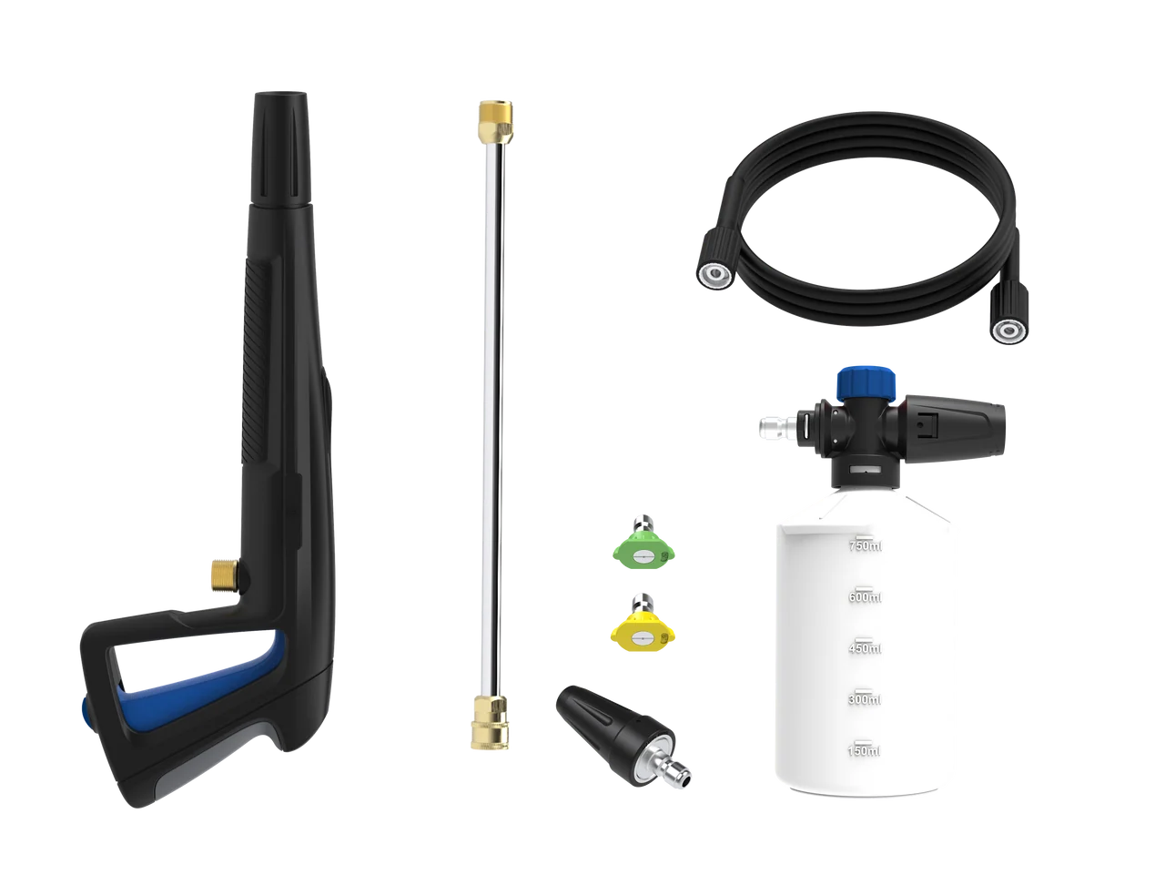 AR Blue Clean Maxx Electric Pressure Washer 2300 PSI 1.5 GPM with Total Stop System BM2300B New