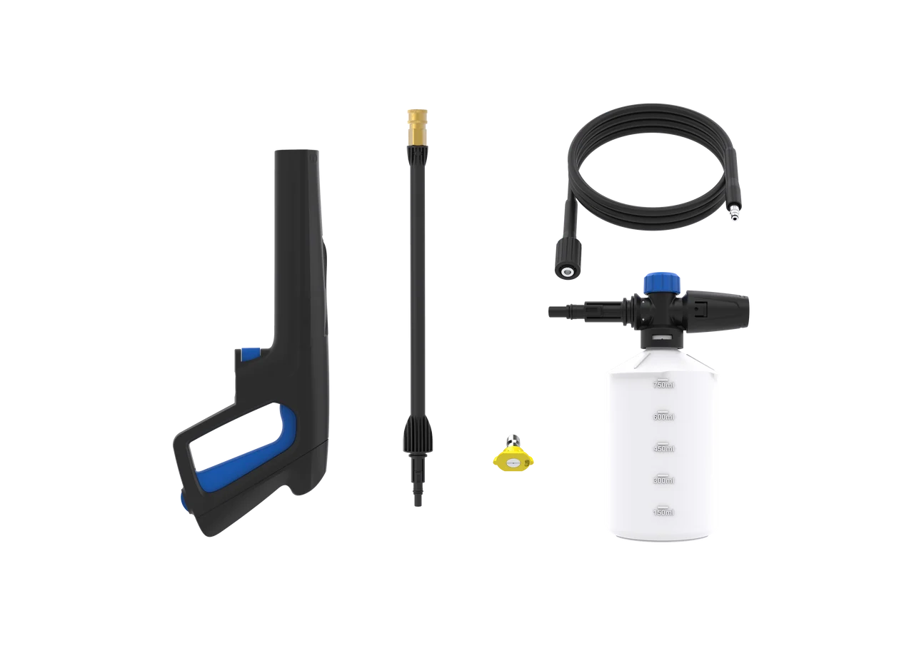 AR Blue Clean Electric Pressure Washer 1700 PSI 1.7 GPM with Total Stop System BC111HSB New