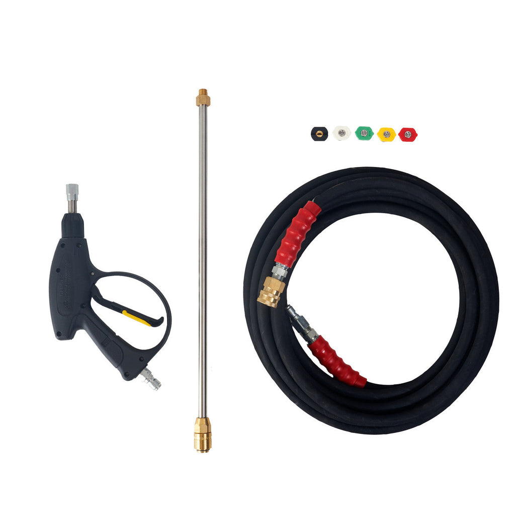 Canpump Wall-Mount Pressure Washer 2500 PSI 2.3 GPM or 2100 PSI 2.8 GPM 4HP 240V Total Stop System New
