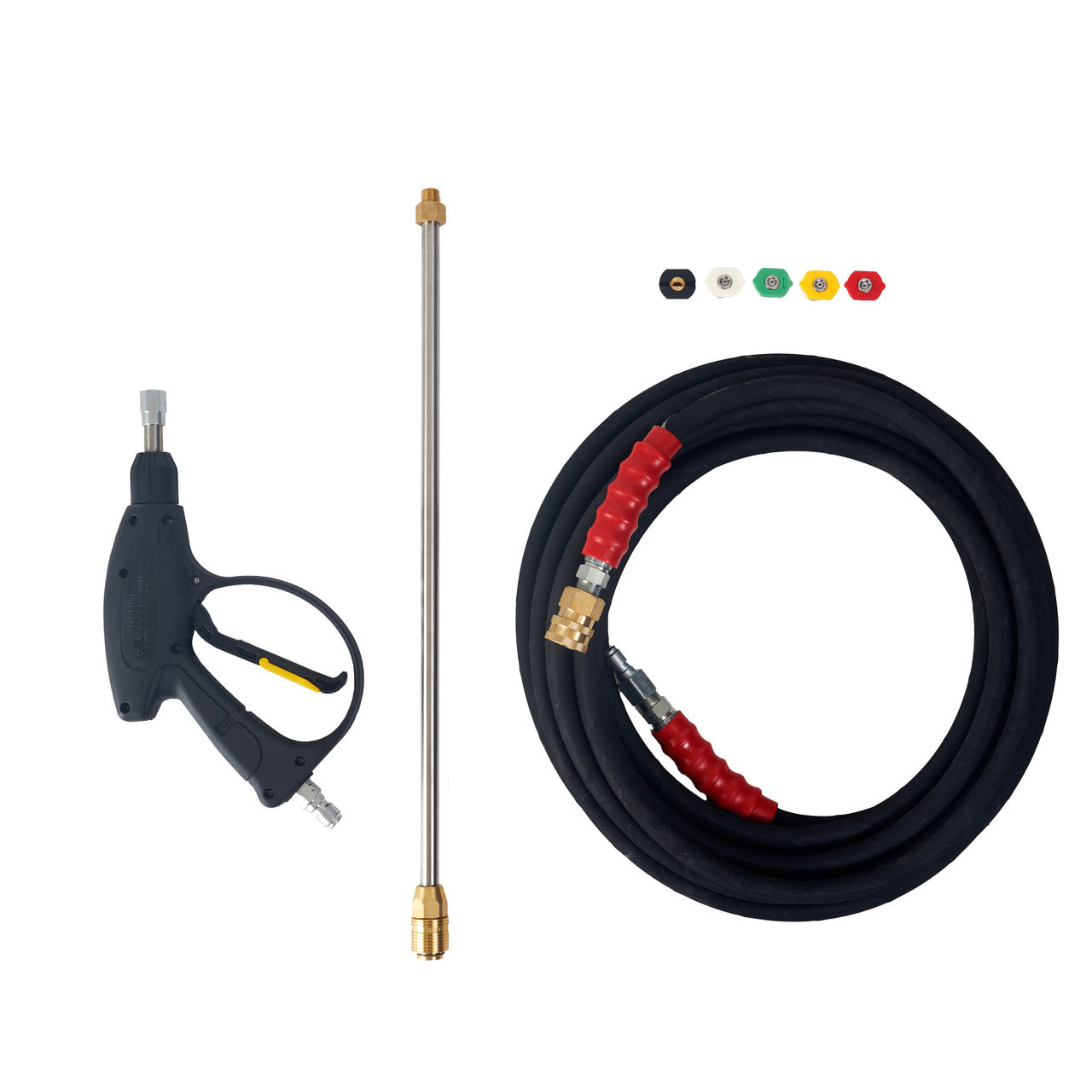 Canpump Wall-Mount Pressure Washer 2500 PSI 2.3 GPM or 2100 PSI 2.8 GPM 4HP 240V Total Stop System New
