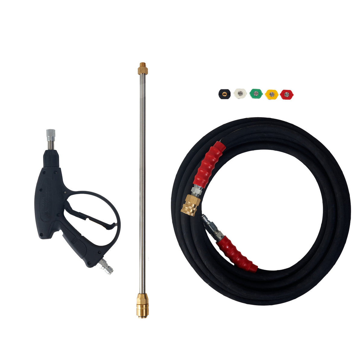 Canpump Wall-Mount Pressure Washer 1500 PSI 2.2 GPM 2HP 120V Total Stop System New