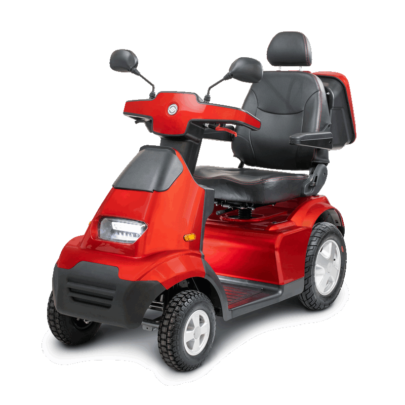 Afikim Afiscooter S4 4-Wheel Electric Mobility Scooter Silver New