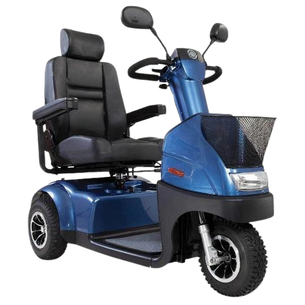 Afikim Afiscooter C3 Standard 3-Wheel Electric Mobility Scooter Red New