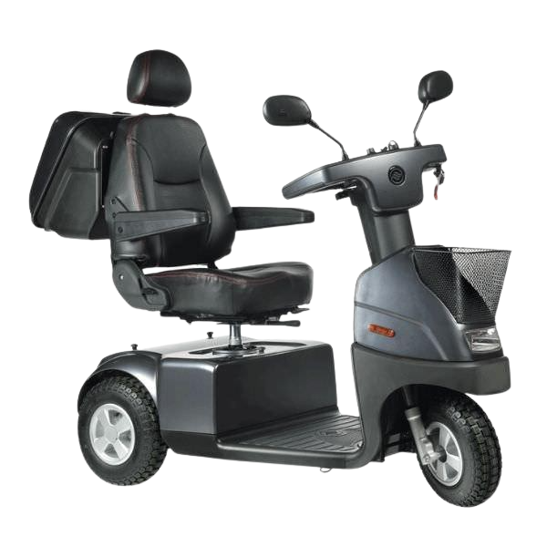 Afikim Afiscooter C3 Standard 3-Wheel Electric Mobility Scooter Red New