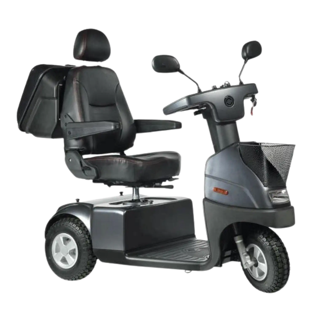 Afikim Afiscooter C3 Standard 3-Wheel Electric Mobility Scooter Grey New