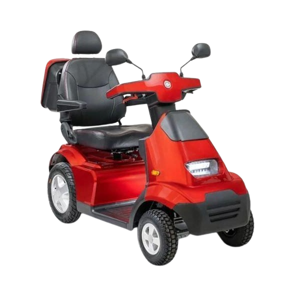 Afikim Afiscooter C4 4-Wheel Electric Mobility Scooter Silver New