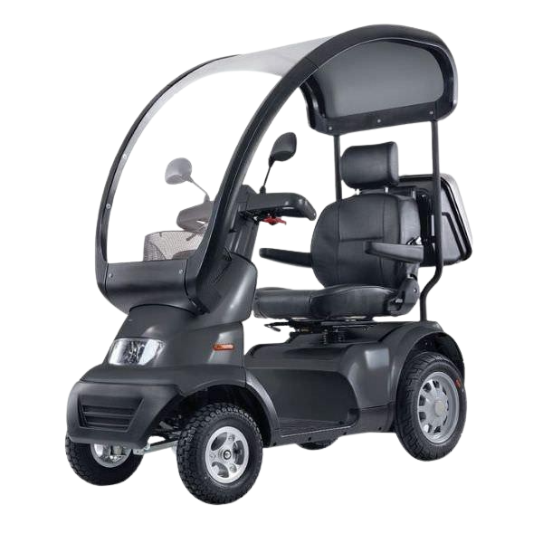 Afikim Afiscooter S4 4-Wheel Electric Mobility Scooter Silver New