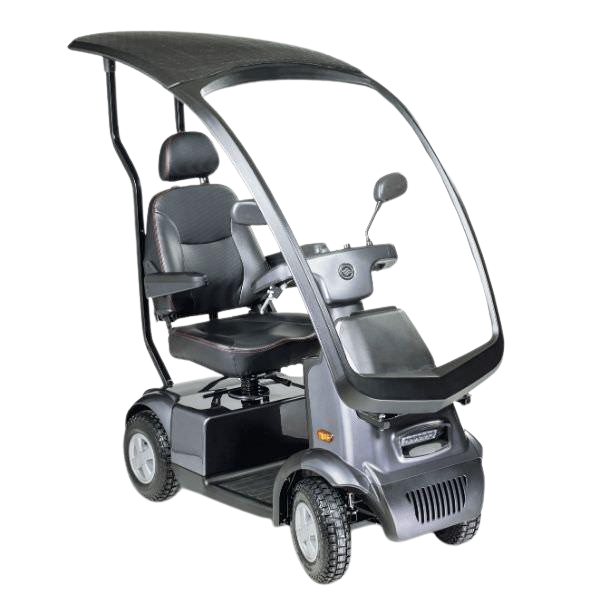 Afikim Afiscooter C4 4-Wheel Electric Mobility Scooter Grey New