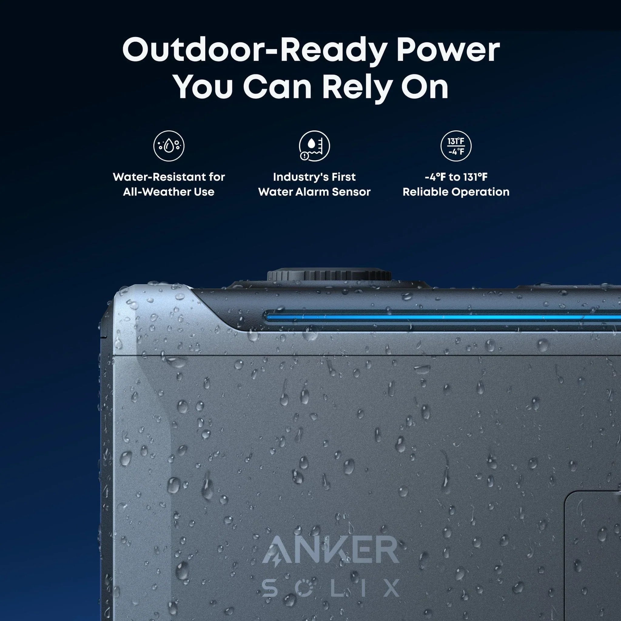 Anker Smart Generator 4500/5500W Tri-Fuel Gas Propane Natural Gas Inverter Remote Start CO Alert New