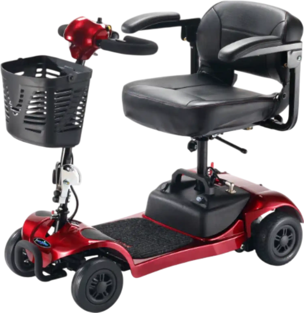 Freerider Ascot 4 Mobility Scooter 4-Wheel 4 MPH 15 Mile Range AGM Battery New