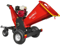 MechMaxx B150 Wood Chipper 6" Honda Electric Start Gas Powered 4-Wheel Drum with Taillight New
