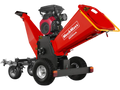 MechMaxx B200 Wood Chipper 8" Honda Electric Start 688cc 22HP Gas Powered 4-Wheel Drum with Taillight New
