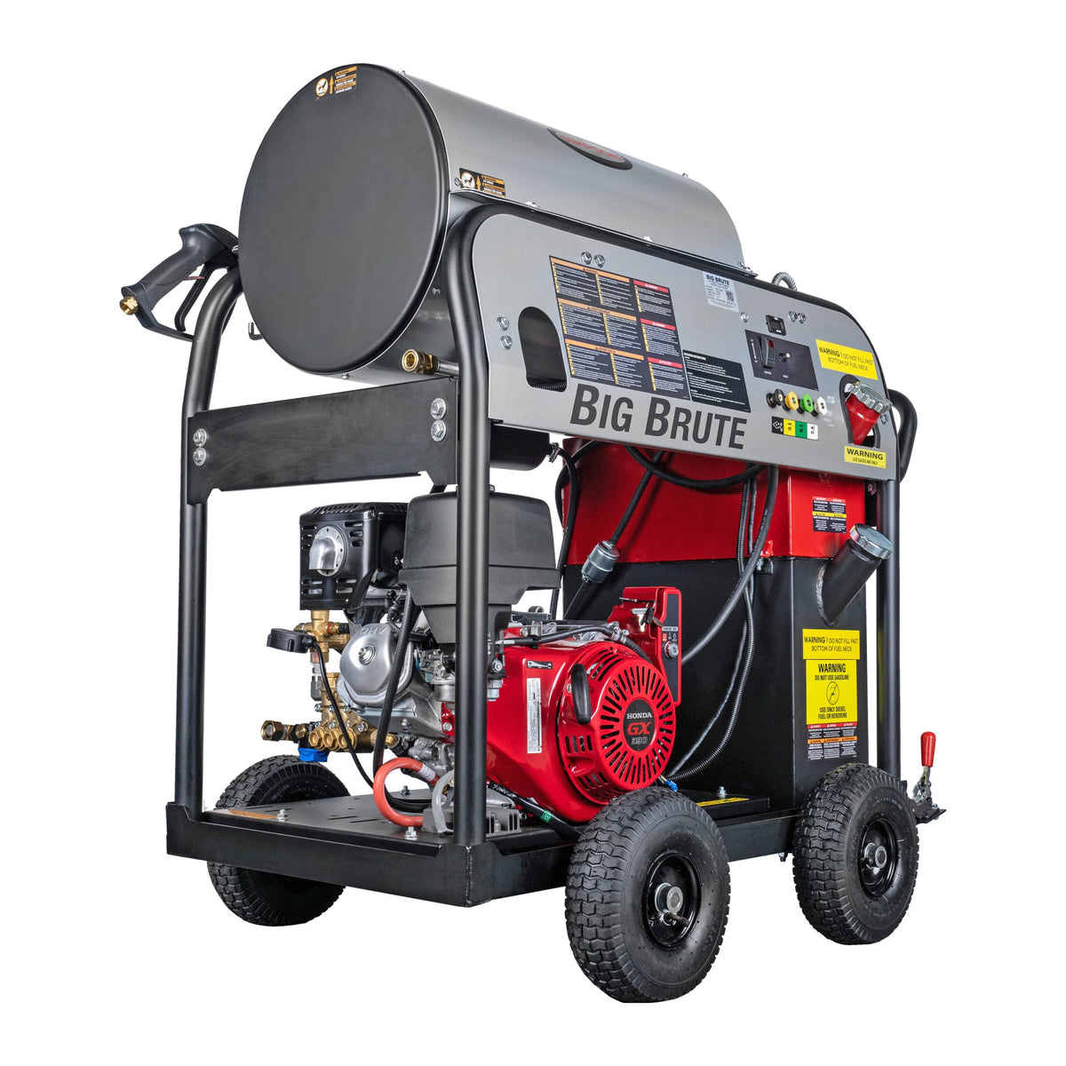 Simpson BB65106 Big Brute Pressure Washer Hot Water 4000 PSI 4 GPM Honda GX390 Electric Start New
