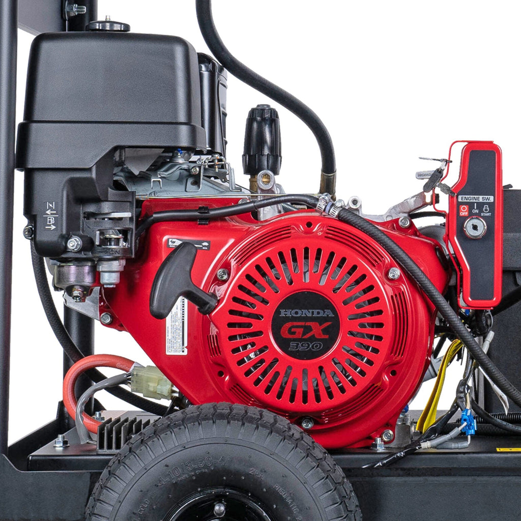 Simpson BB65106 Big Brute Pressure Washer Hot Water 4000 PSI 4 GPM Honda GX390 Electric Start New