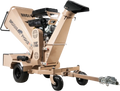 BigBear Power BBC62 Tornadic Wood Chipper 6" 20 HP V-Twin Engine Gas Powered Commercial Self Feeding Electric Start Open Box